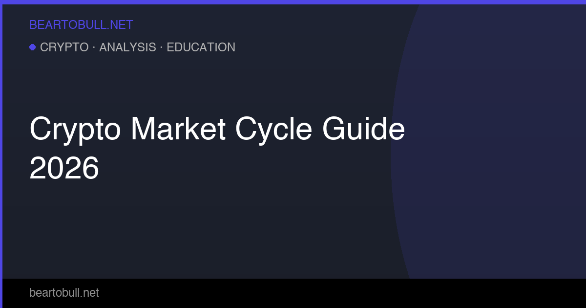 Crypto Market Cycles Explained: Bull Market, Bear Market, and When to Buy 2026